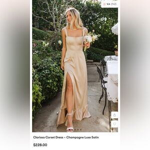 Show me your MuMu Clarissa Corset Dress